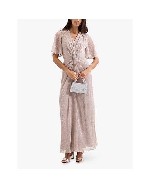 Phase Eight Pink Dorinda Woven Maxi Dress