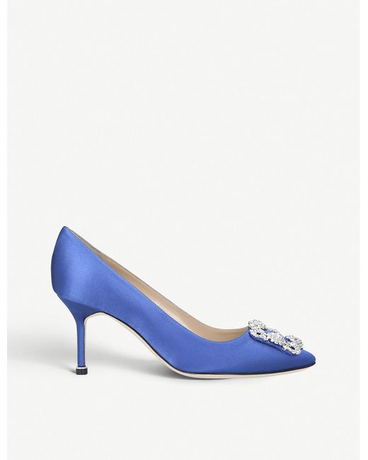 manolo blahnik hangisi 70 blue