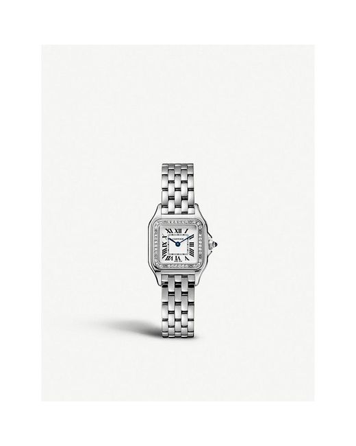 Panthère de cartier watch small model steel top