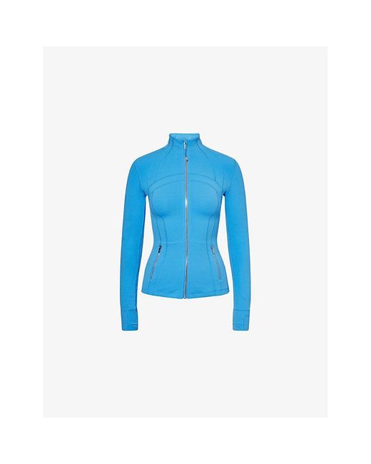 lululemon athletica Blue Define Nulu Stretch-Woven Jacket