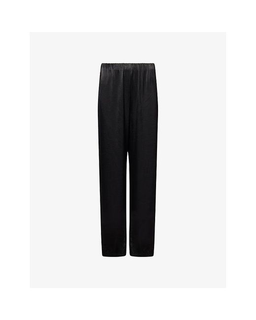 Dissh Black Monica Wide-Leg Woven Trousers