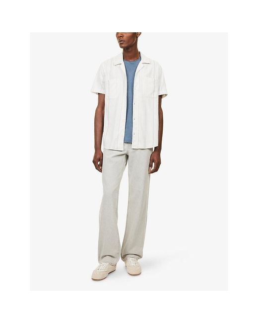 PAIGE Gray Doheny Straight-Leg Denim Jeans for men
