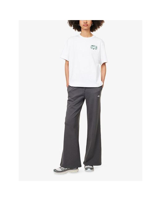The North Face White Van Life Graphic-Print Cotton T-Shirt
