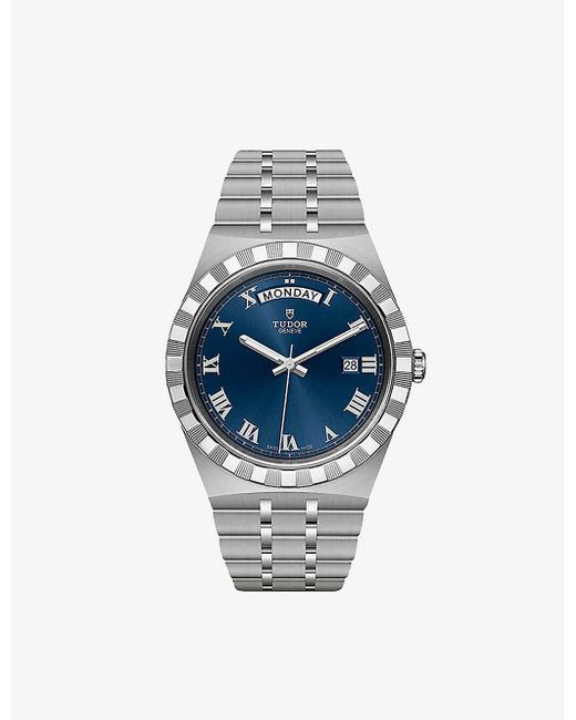 Tudor Blue M28600-0005 Royal Stainless-steel Automatic Watch for men