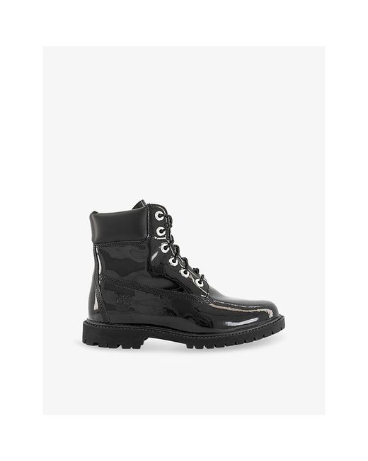 Timberland Black Premium 6-Inch Waterproof Leather Boot