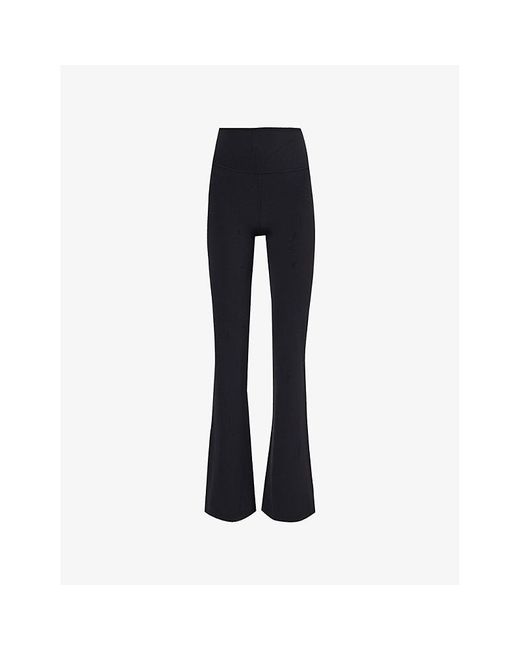 lululemon athletica Blue Groove Flared-Leg Regular Stretch-Woven Trousers