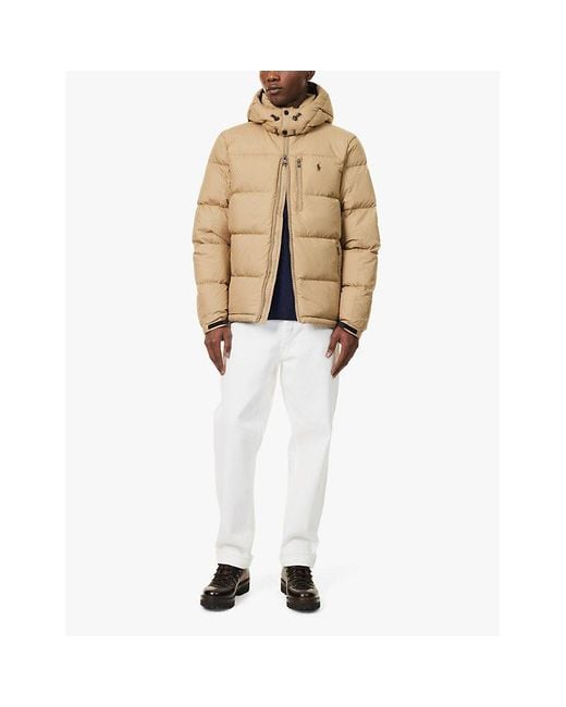 Polo ralph lauren hooded down jacket 2025