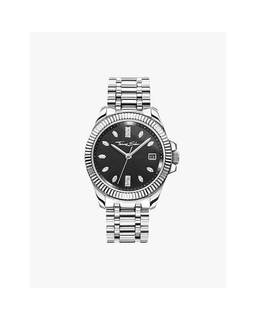 Thomas Sabo White Divine Stainless-Steel Quartz Watch