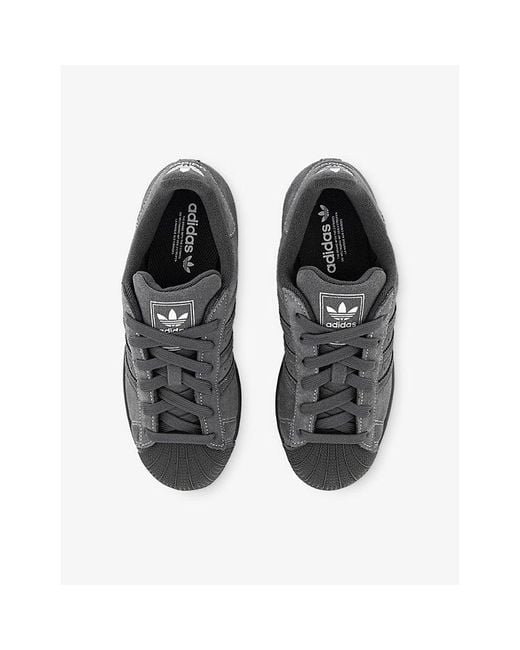 adidas gazelle silver green womens adidas Superstar ADV main image 1