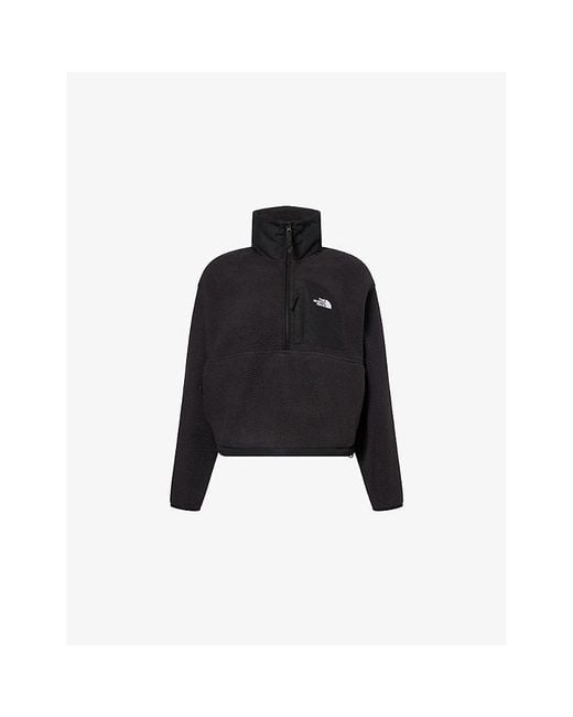The North Face Black Yumiori Off-Peak Half-Zip Fleece Jacket