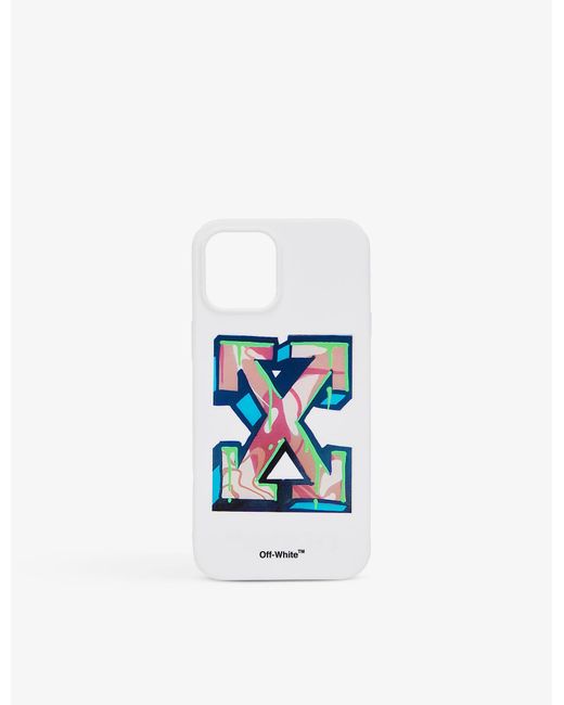 Off-White c/o Virgil Abloh Logo-print Rubber Iphone Pro Max Phone Case ...