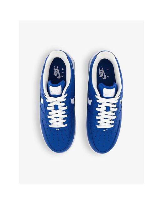 Nike Blue Air Force 1 Low Evo Leather Low-top Trainers for men