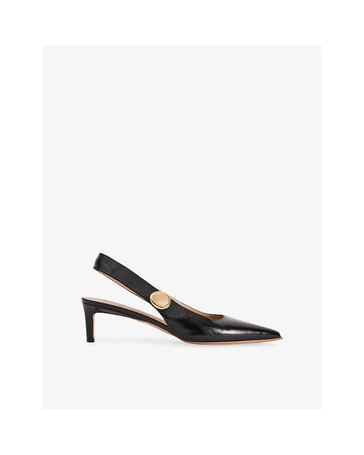 Joseph Black Cleo Patent-Leather Courts