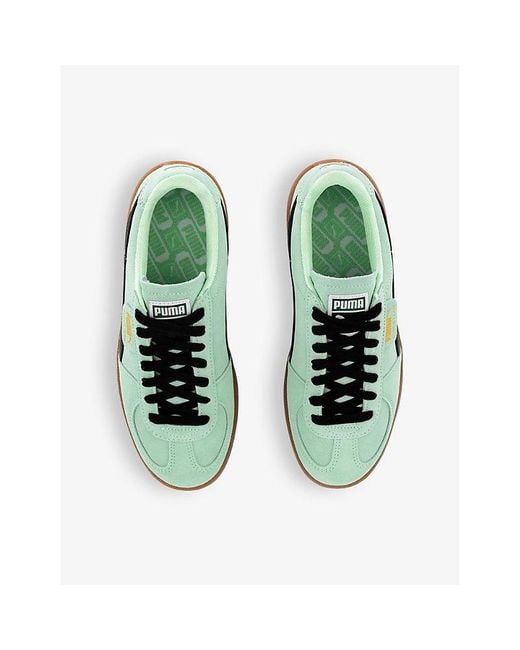 PUMA Green Super Team Og Brand-tab Low-top Suede Trainers for men