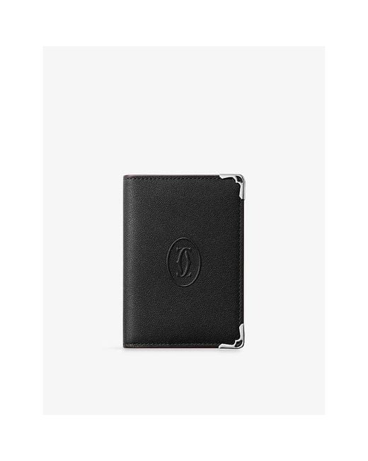 Cartier Black Must De Leather Card Holder