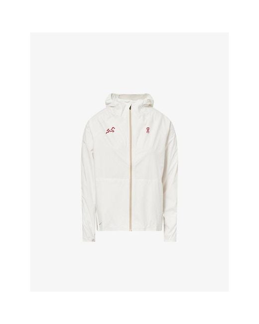 On Shoes White Year Of The Horse Woven Performance Jacket
