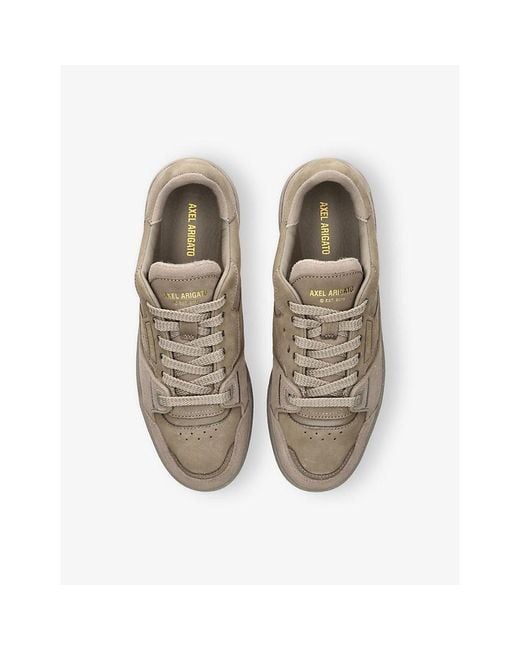 Axel Arigato Gray Clay Leather And Suede Trainers for men