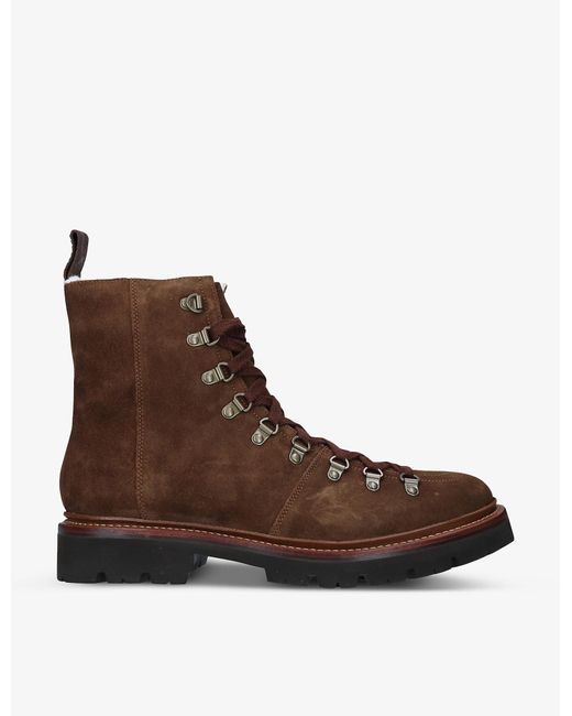 angus waterproof wool lined hiking boot