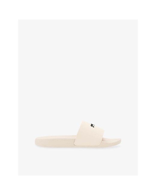 AllSaints Natural Underground Rubber Sliders for men