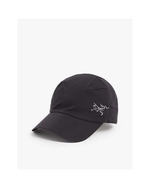 Arc'teryx Black Calvus Brand-print Woven Cap for men
