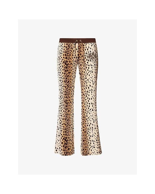 Juicy Couture Natural Crest Caisa Woven Jogging Bottoms