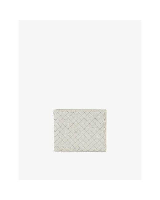 Reiss White Quincy Leather Wallet for men