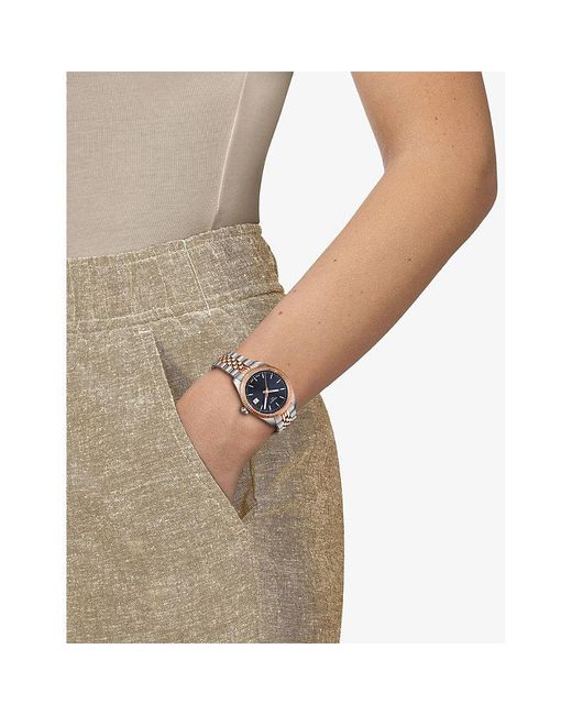 Tissot Blue T156.210.22.041.00 Ballade Stainless-Steel And Pvd-Coated Stainless-Steel Quartz Watch for men