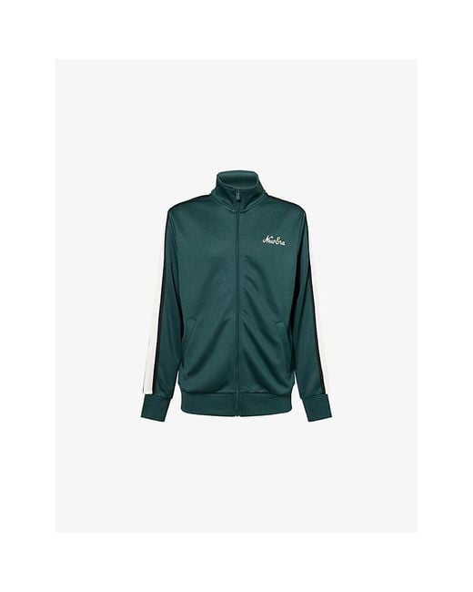 KTZ Green Mlb Logo-Embroidered Woven Track Jacket for men
