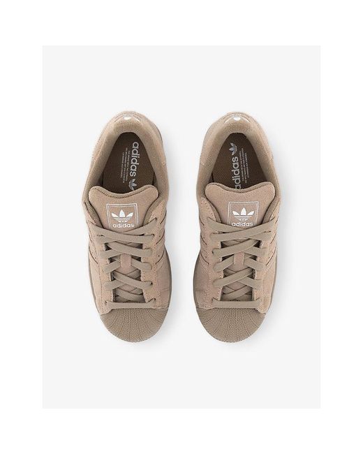 Adidas Multicolor Superstar Ii Suede Trainers for men