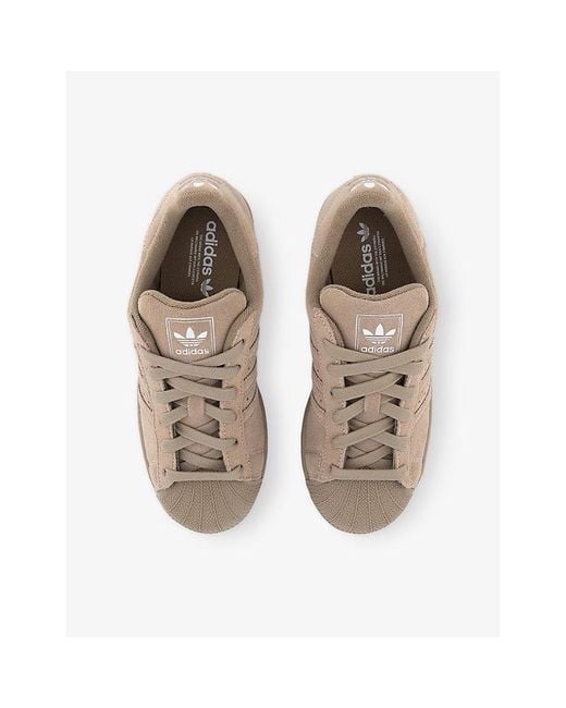 Adidas Multicolor Superstar Ii Suede Trainers for men