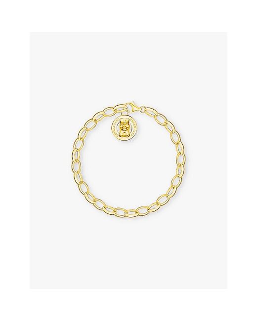 Thomas Sabo Metallic X Haribo 18Ct-Plated Sterling Charm Bracelet