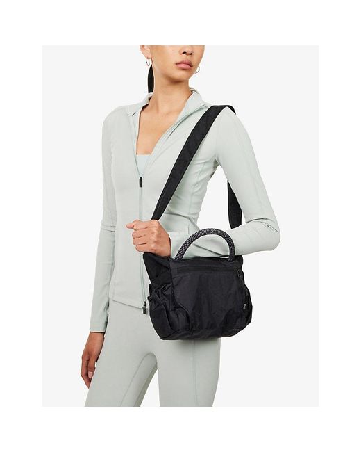 On Shoes Black Track Pack Mini Elite Nyl Crossbody Bag