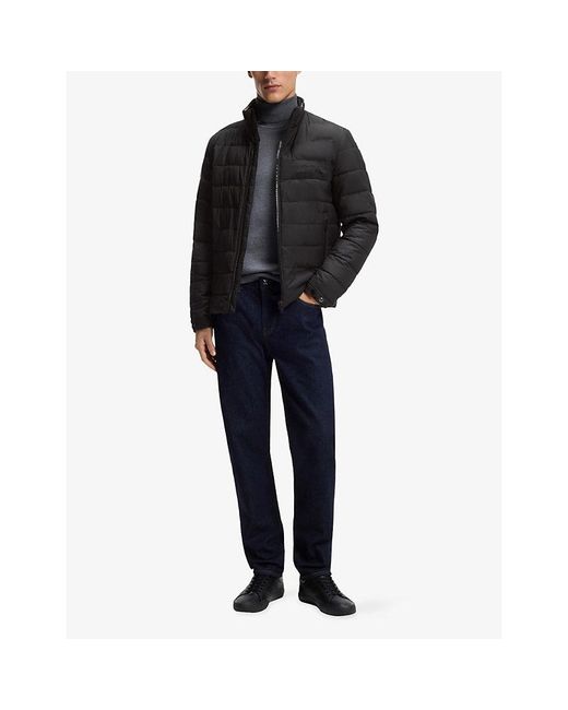 Boss Black Branded Padded Shell Jacket for men