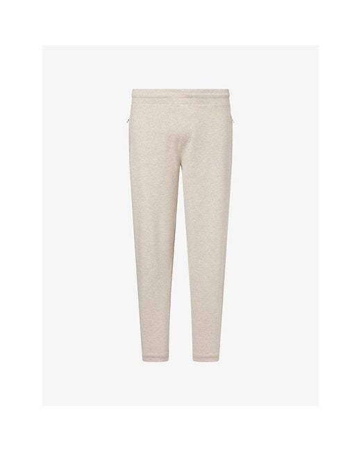 Orlebar Brown Natural Struma Slim-Leg Cotton-Jersey Jogging Bottoms for men
