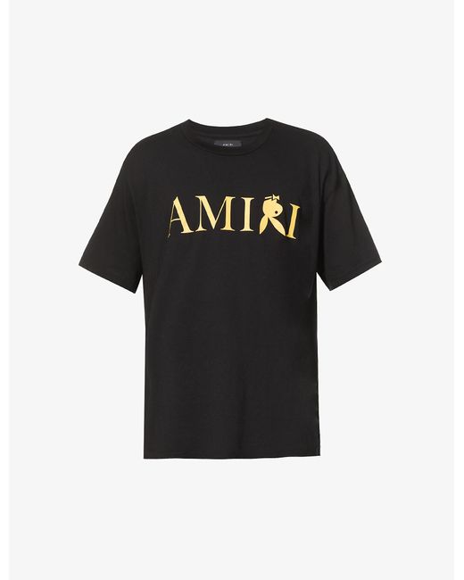 AMIRI × Playboy コラボTシャツ ブラック 金プリント