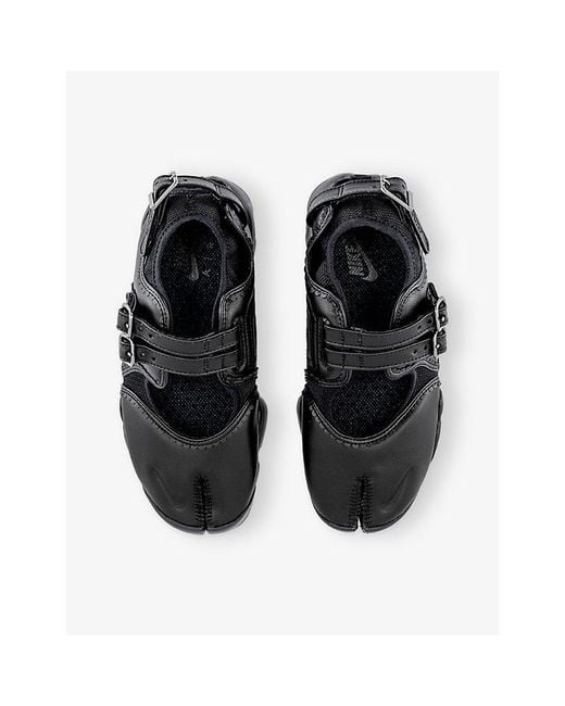Nike Black Air Rift Leather Trainers for men
