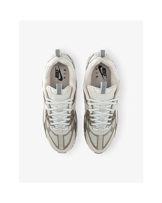 Nike White Air Max 90 Drift Leather And Mesh Trainers for men