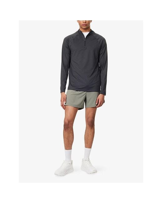 Condition Gray Aero Mid-Rise Stretch-Woven Shorts for men