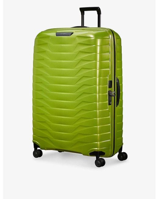 Samsonite Green Proxis Spinner Hard Case Four-wheel Suitcase 86cm