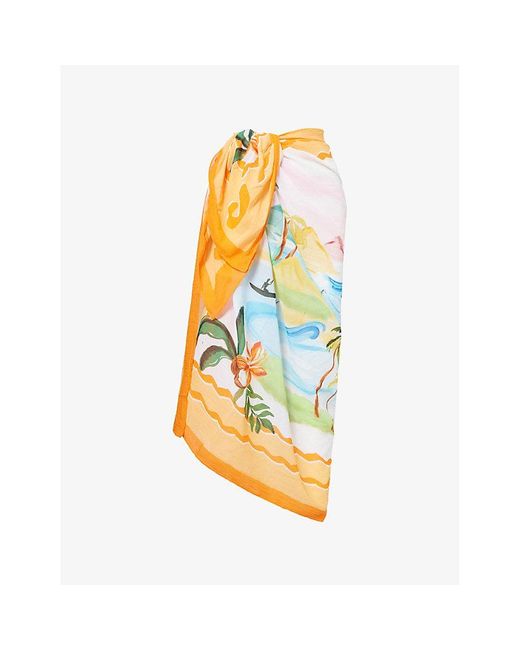 Seafolly Metallic South Pacific Cotton Sarong