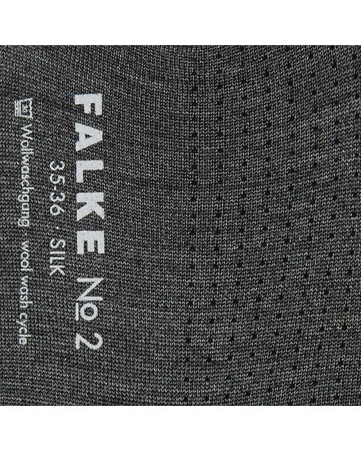 Falke Brown No 2 Silk Socks