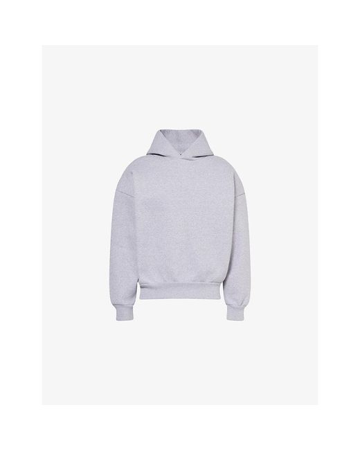 Seventh Purple V2 Dropped-Shoulder Cotton-Blend Hoody for men