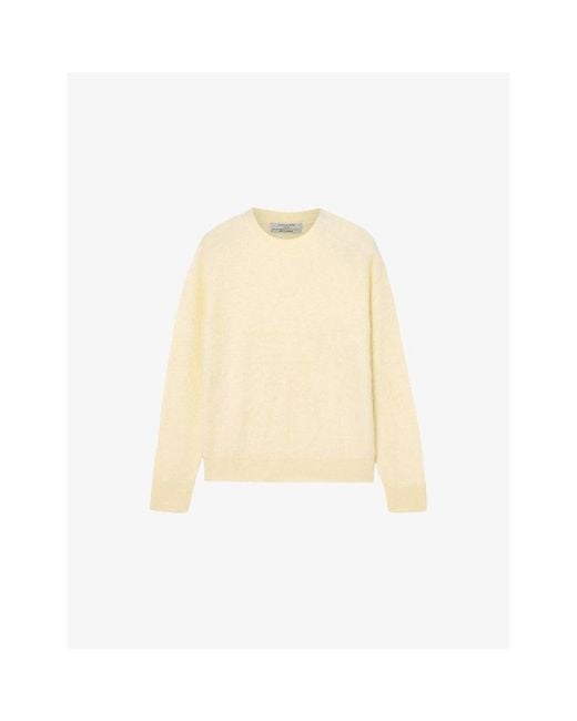 AllSaints Natural Rebel Round-Neck Cashmere Jumper