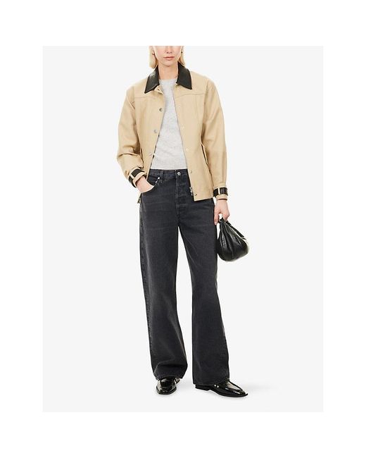 Citizens of Humanity Blue Ayla Baggy Denim Jeans