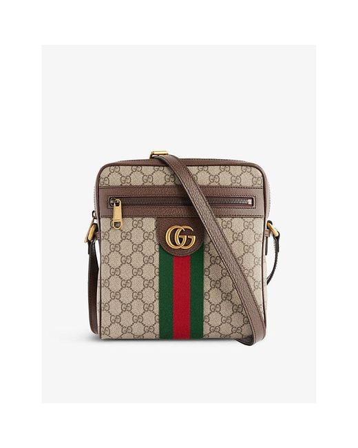 Ophidia gg canvas shoulder bag - Gucci - Men