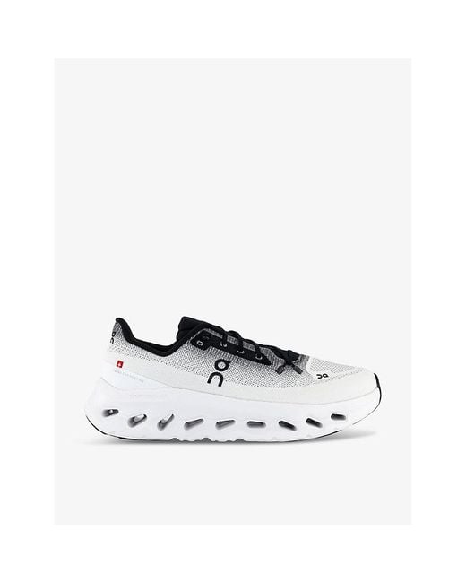 On Shoes Multicolor Cloudtilt Cushied-Sole Recycled-Polyester Mesh Low-Top Trainers for men
