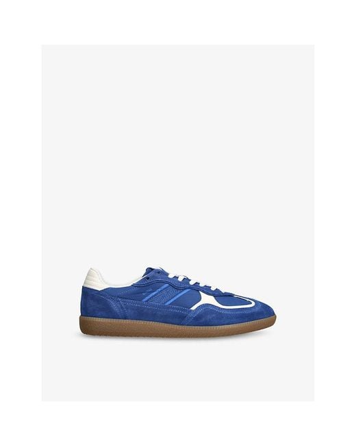 Alohas Blue Tb.490 Rife Suede Low-Top Trainers for men