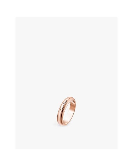 Cartier White C De 18Ct Rose- Ring