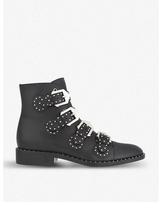 givenchy combat boots womens