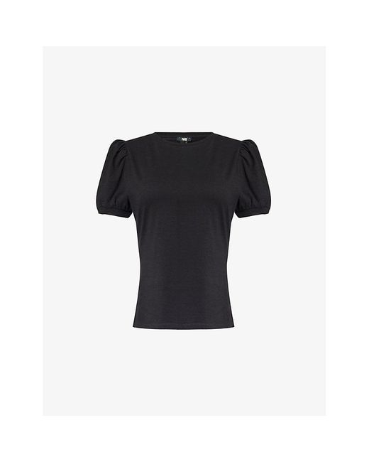 PAIGE Black Matcha Cotton-jersey T-shirt